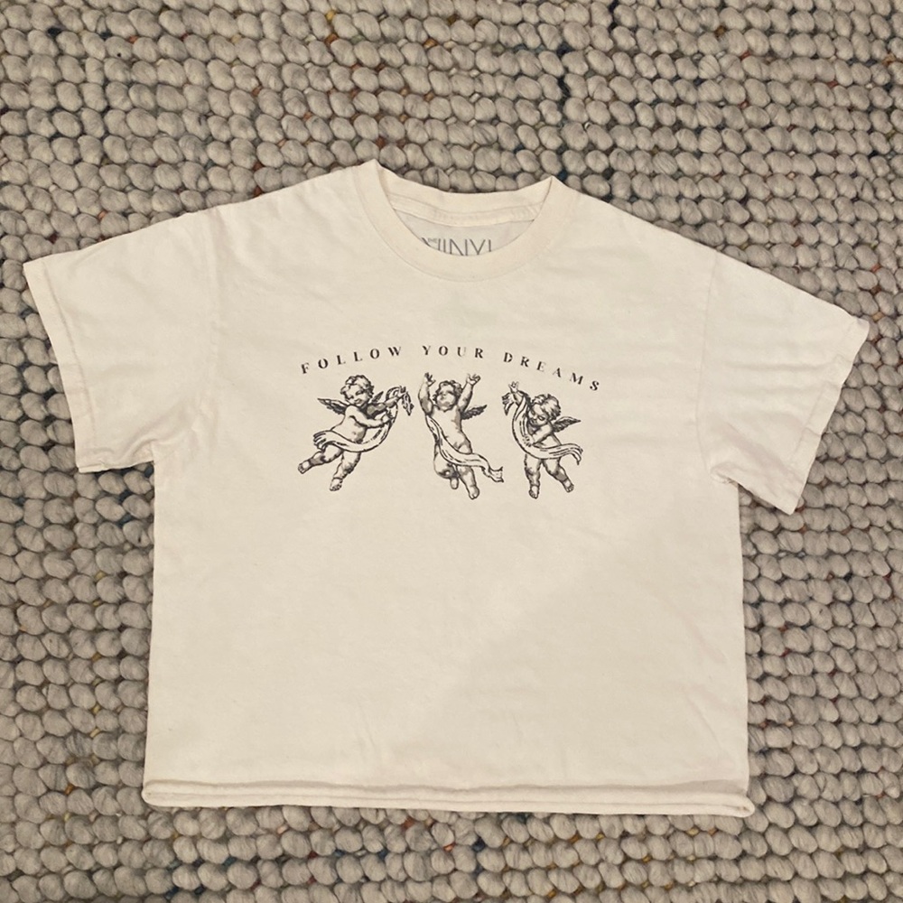 off-white XS/S wide graphic T-shirt